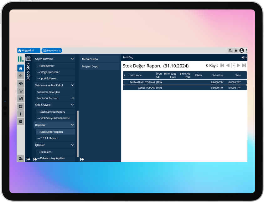 Form ve Rapor Takibi