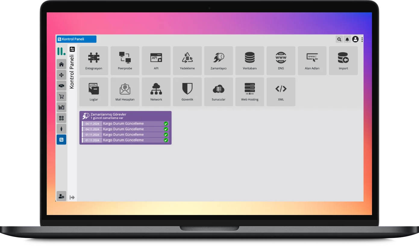 Genel Özellikler - Genel Bakış - İkonlu Kutular