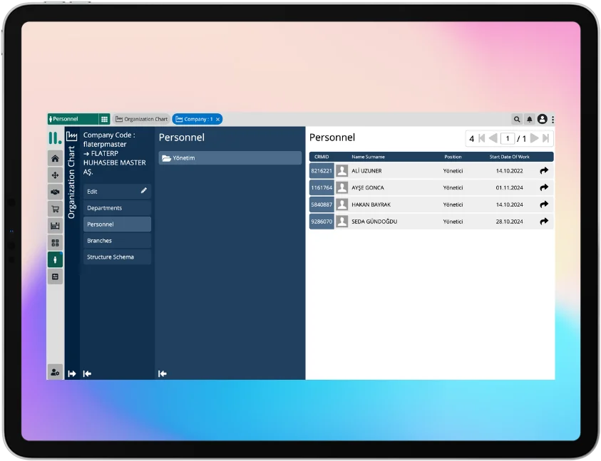 Create an Organization Chart