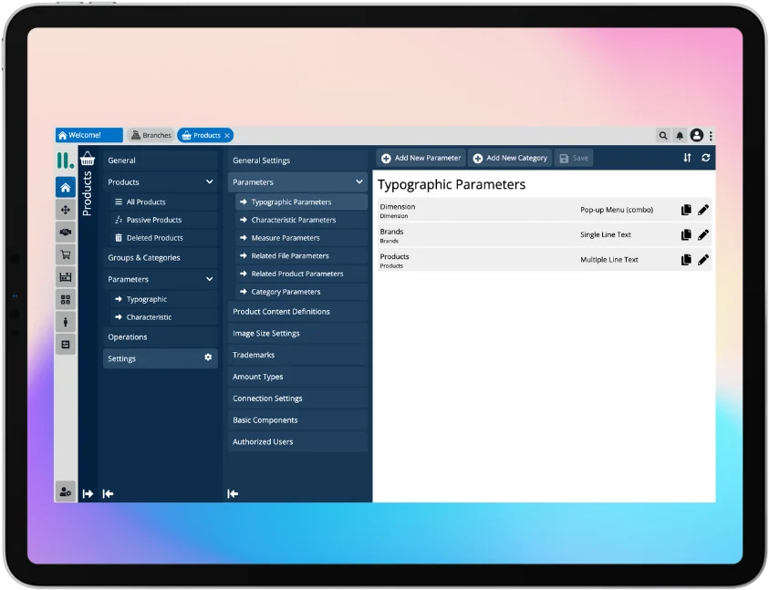 Parameter Management