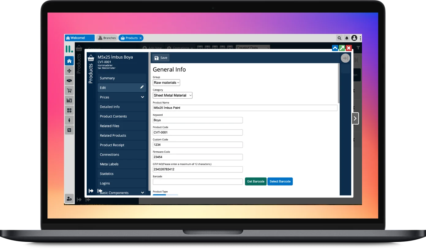Product General Information