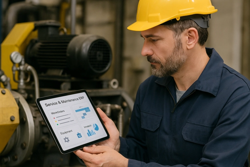 ERP Usage in the Service and Maintenance Industry: Modules and Strategies That Enhance Solutions with FlatERP